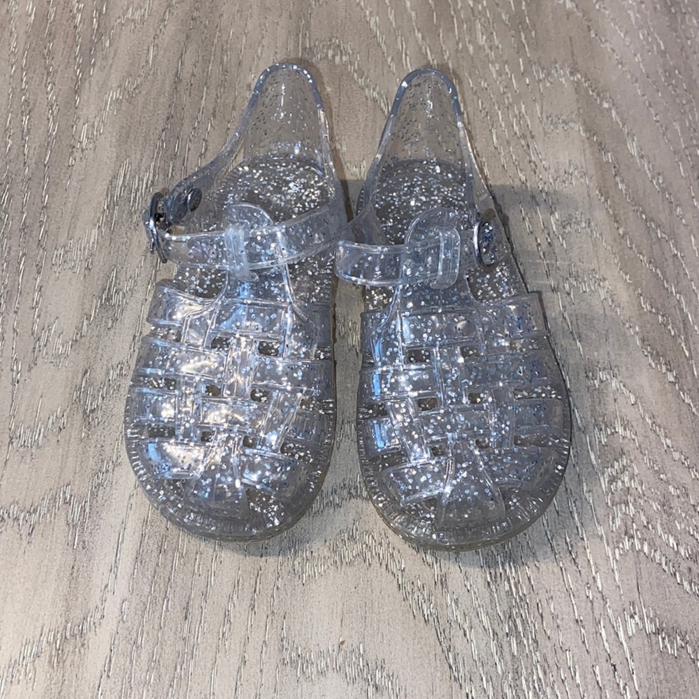 Gap clear Jelly shoes size 7